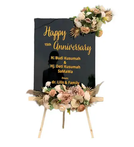 Papan Bunga Akrilik Sungai Pelunggut